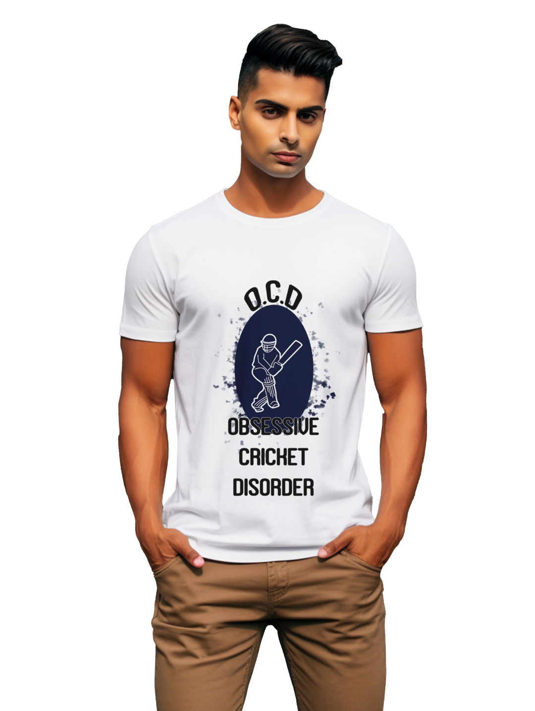 Men's Obsessive Cricket Disorder T-shirt