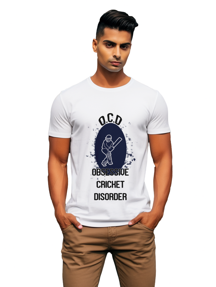 Men's Obsessive Cricket Disorder T-shirt