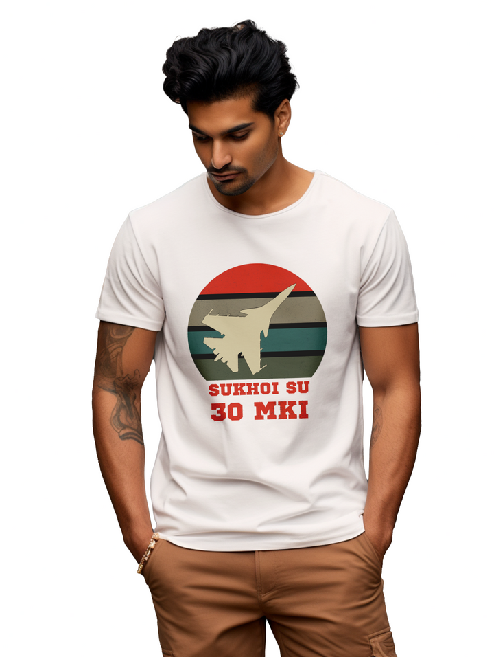 Men's Sukhoi Su 30 MKI fighter jet T-Shirt