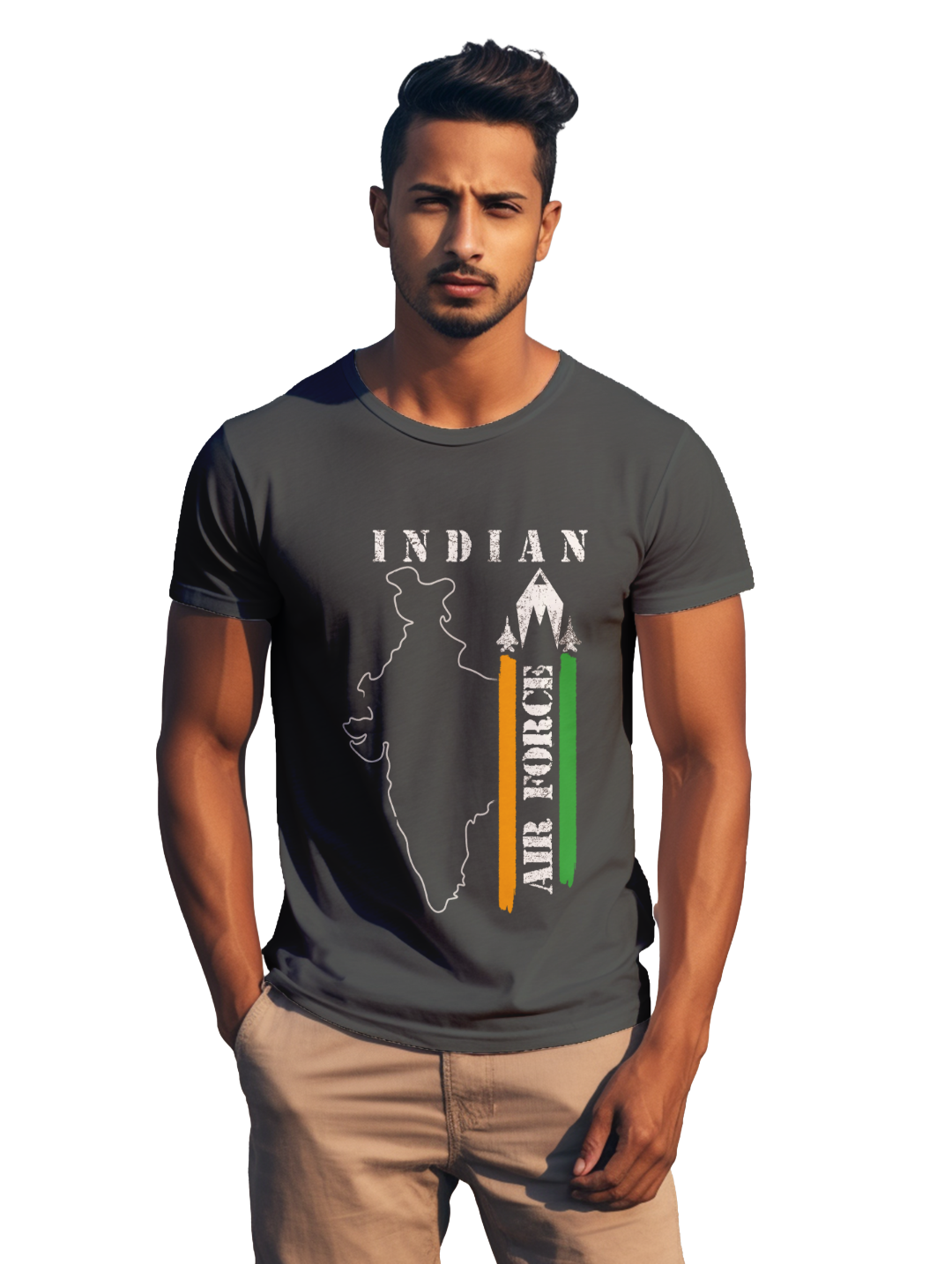 Men's  indian airforce maverick t-shirt