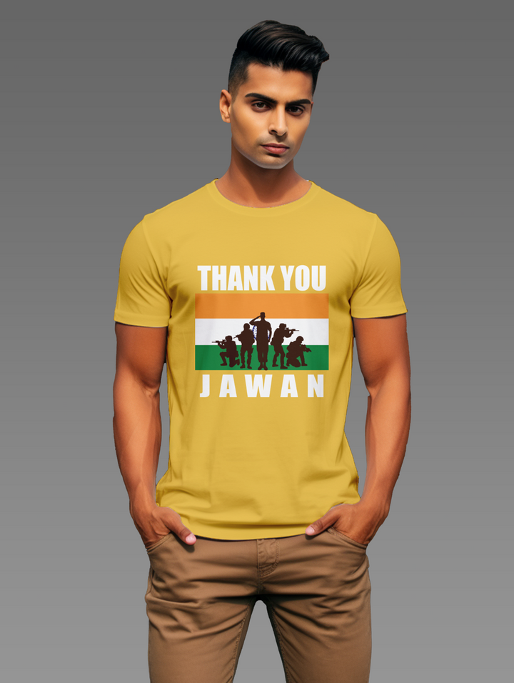 Mens Thank You Jawan t-shirt