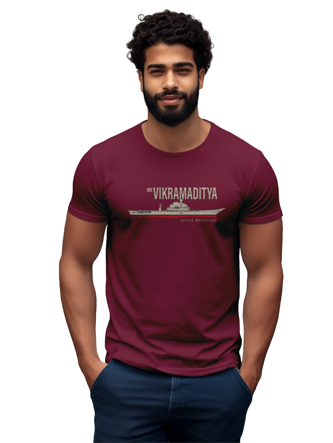 Mens INS Vikramaditya T-Shirt