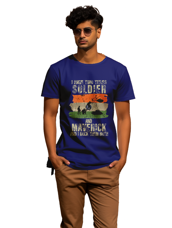 Men's I have two titles _ T-shirt