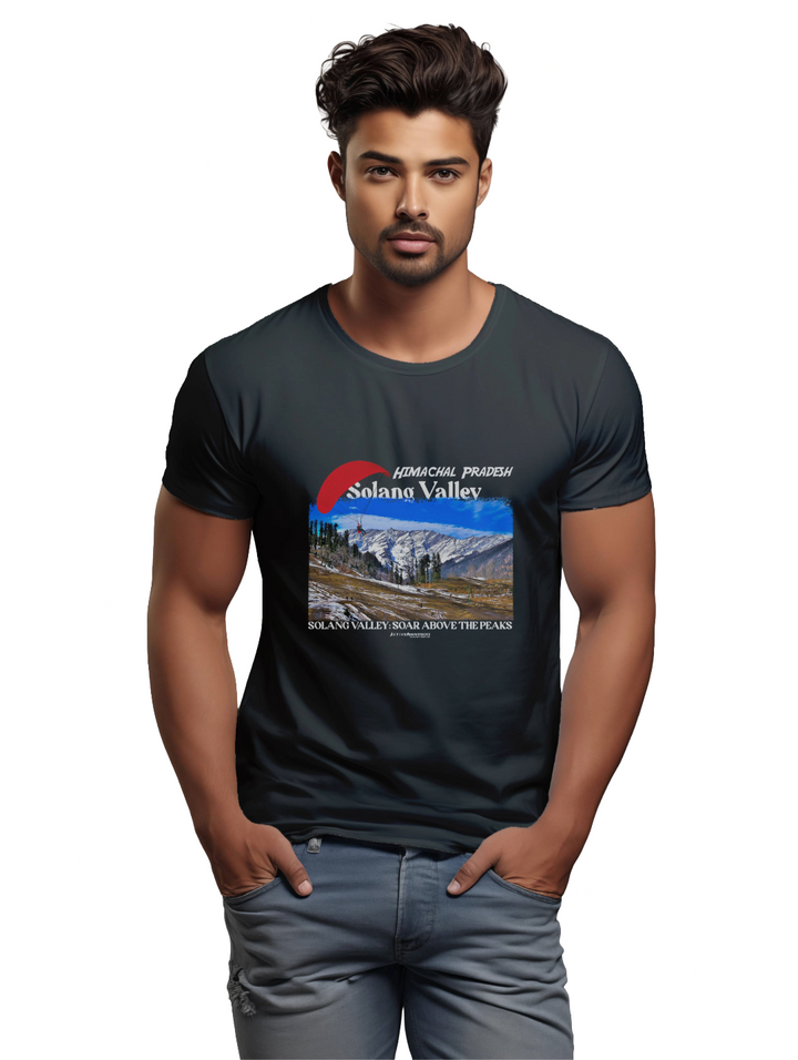 Men's SOLANG VALLEY  HIMACHAL PRADESH T-Shirt