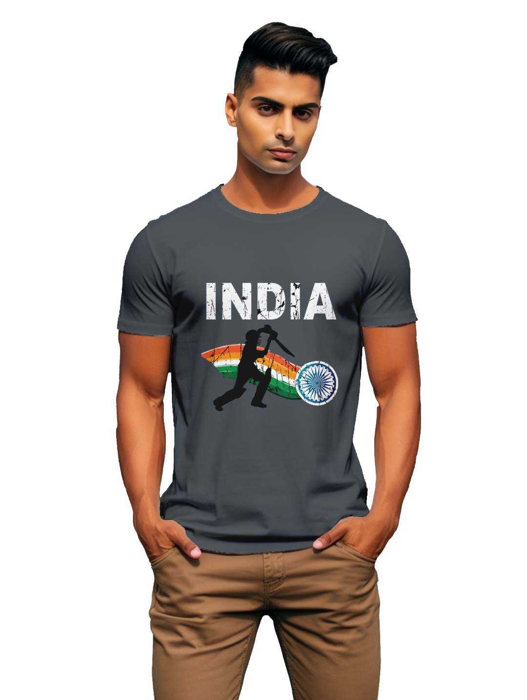 Cricket Crest: Where Passion Meets Style Men's T-shirt