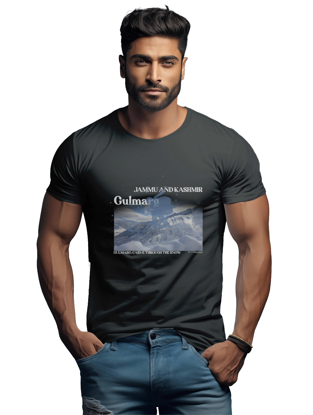 Men's GULMARG : JAMMU AND KASHMIR T-Shirt