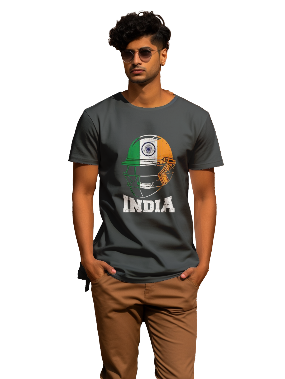 Cricket Crest: Where Passion Meets Style Men's T-shirt