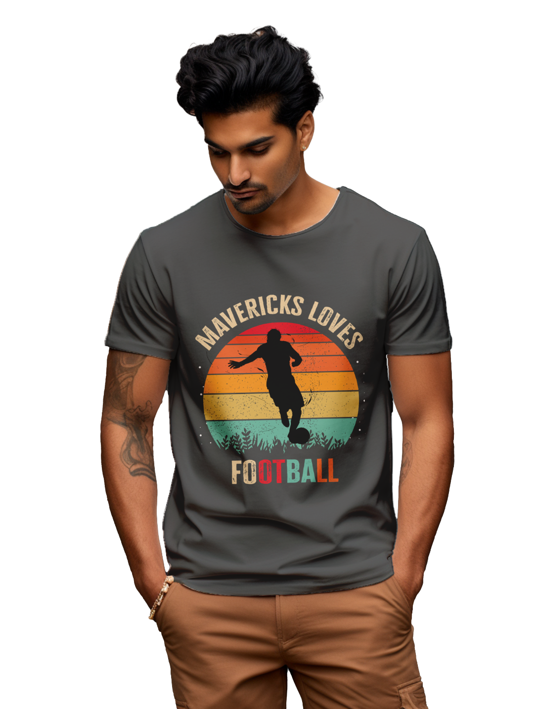 Men's Mavericks Loves Football
