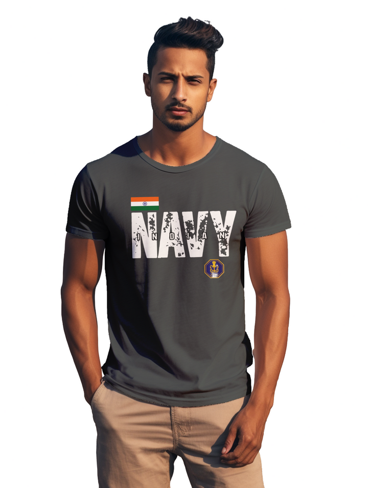 Men's Indian navy T-Shirt