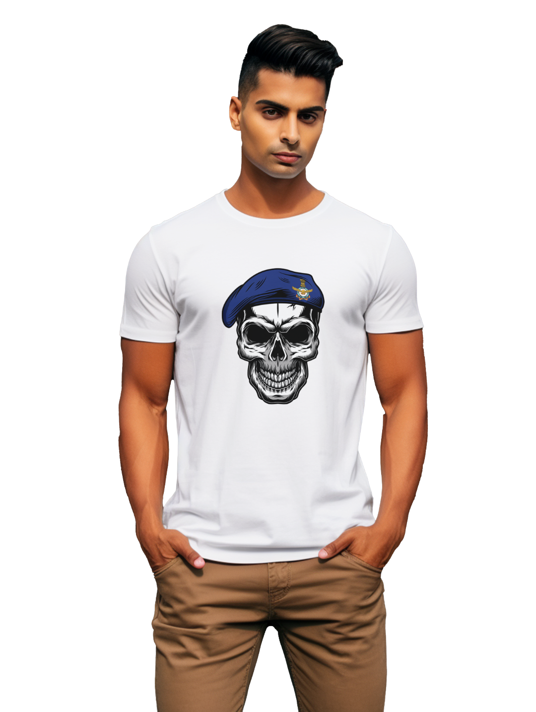 Men's Soldier Skull T-Shirt