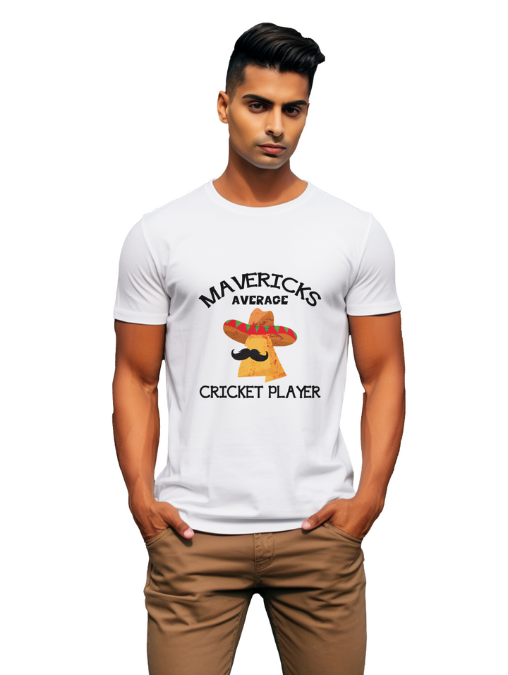Men's Mavericks average cricket player T-shirt