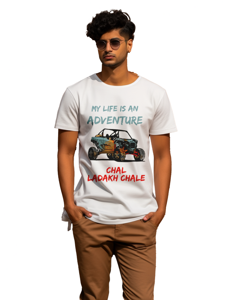 Mens Chal Ladakh Chale T-Shirt