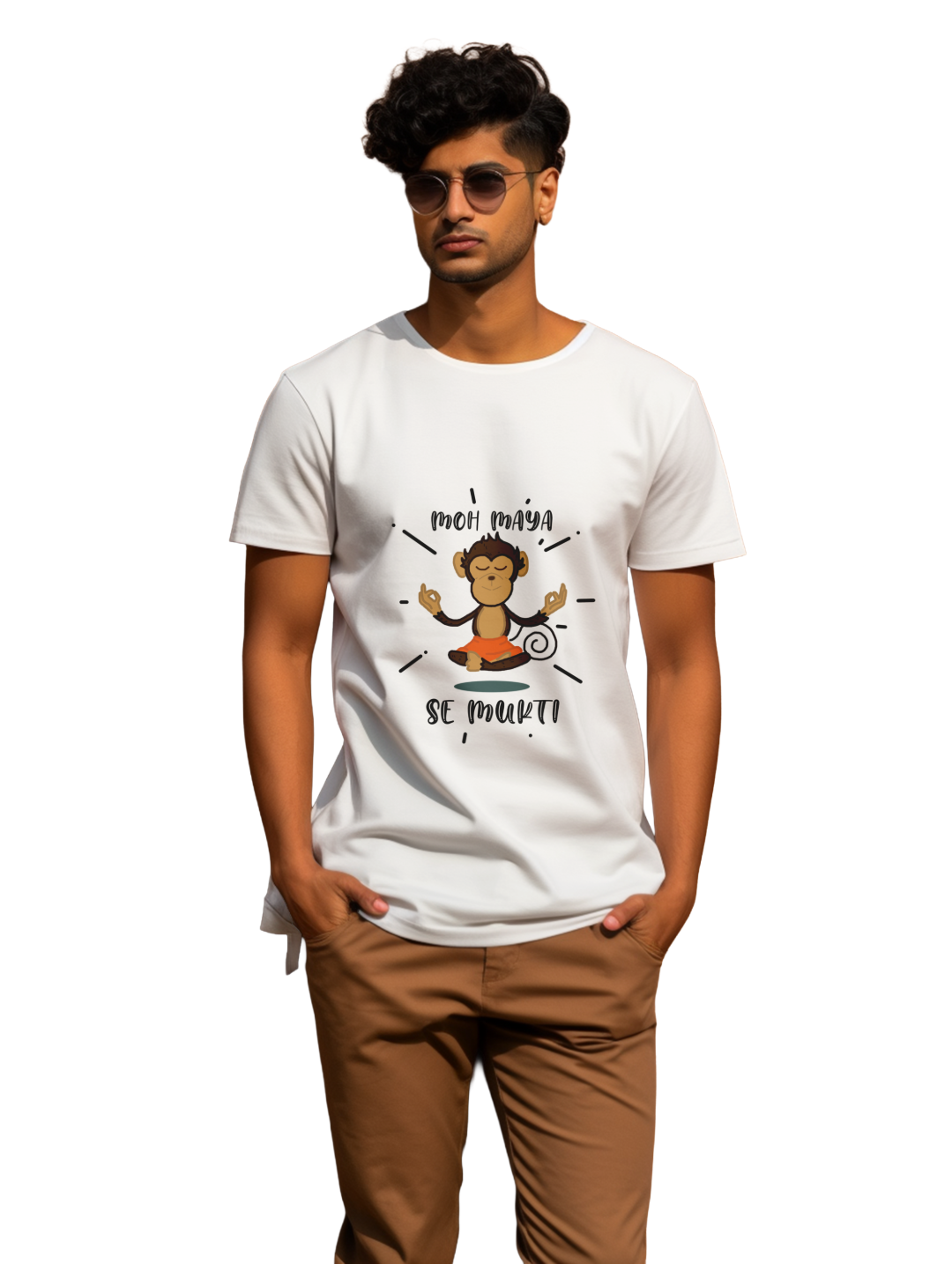 Men's  Moh maya se mukti  T-Shirts