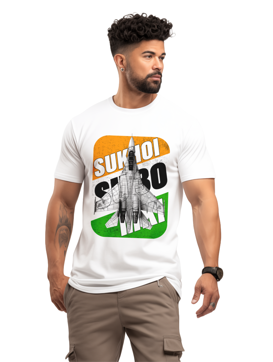 Men's Flight of the Brave – The Sukhoi Su-30MKI t-shirt