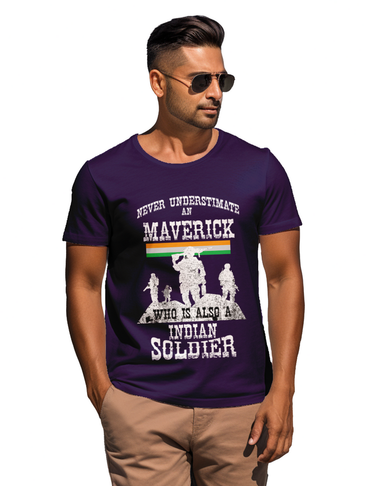 Mens Never Understimate t-shirt