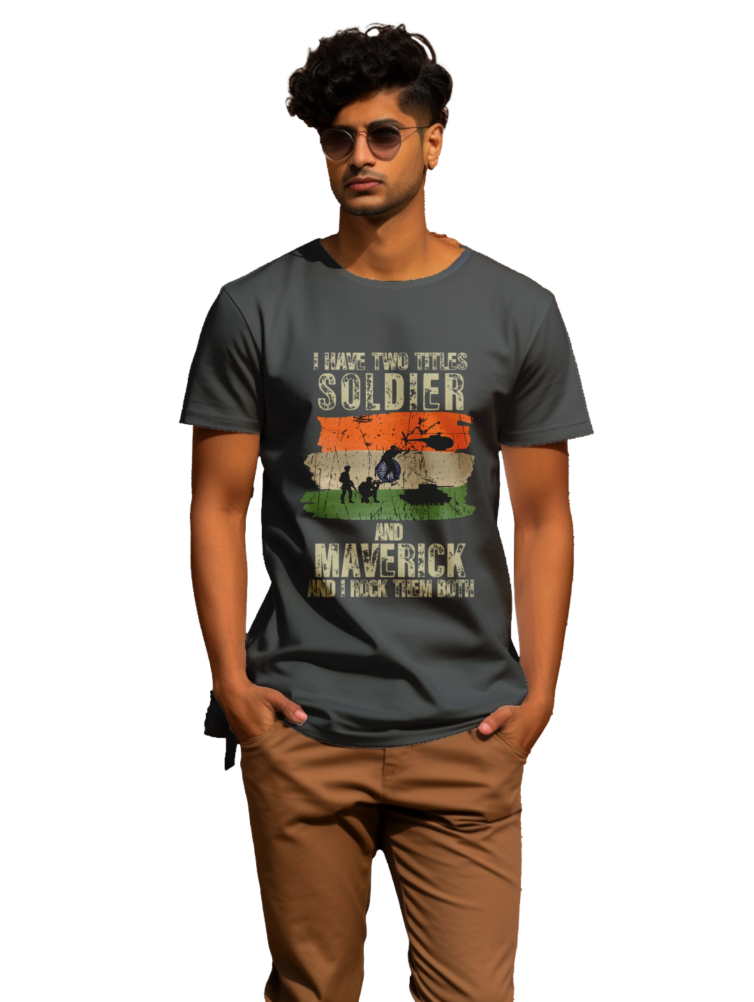 Men's I have two titles _ T-shirt