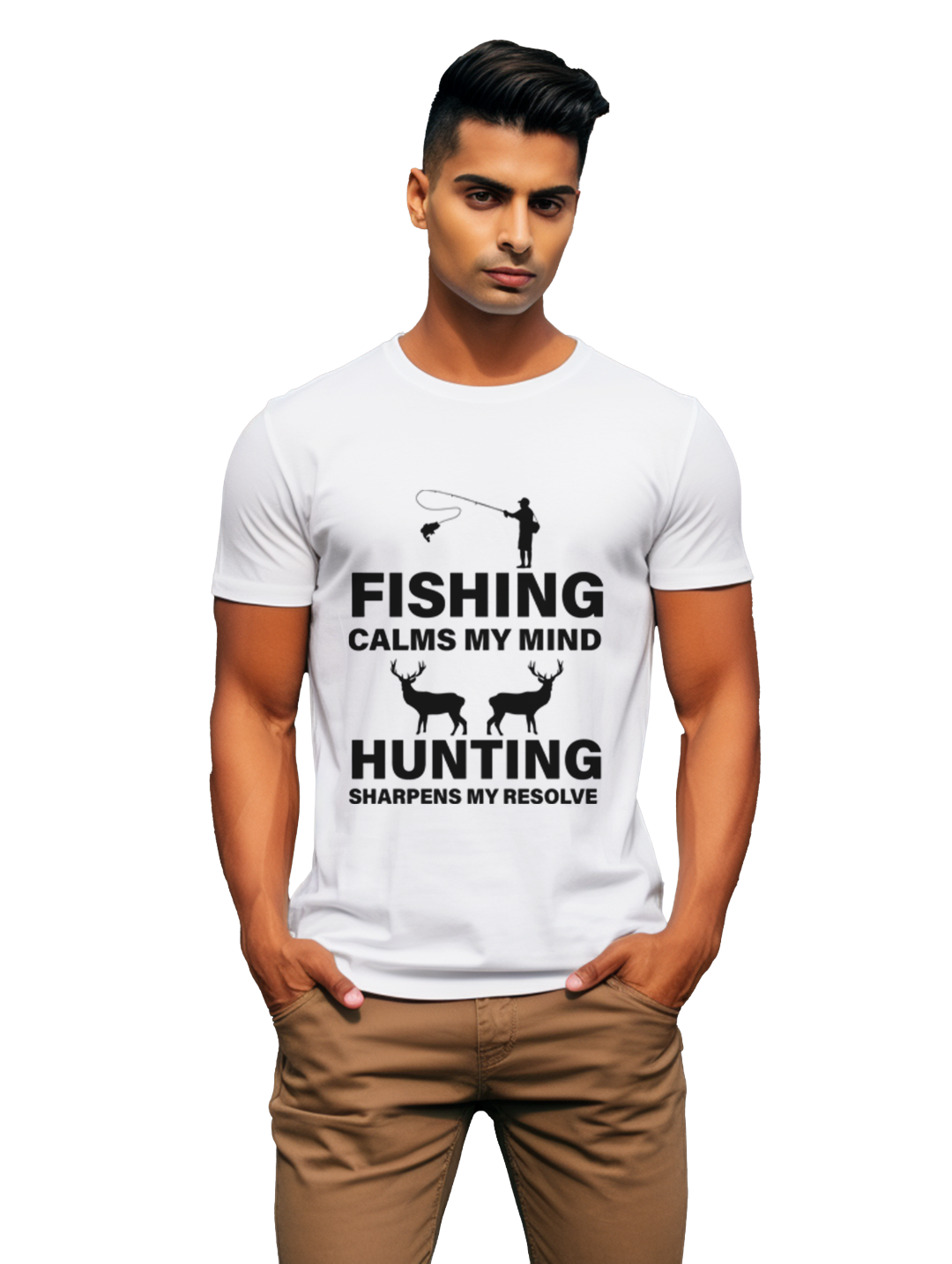 Men's Fishing and Hunting T-Shirt
