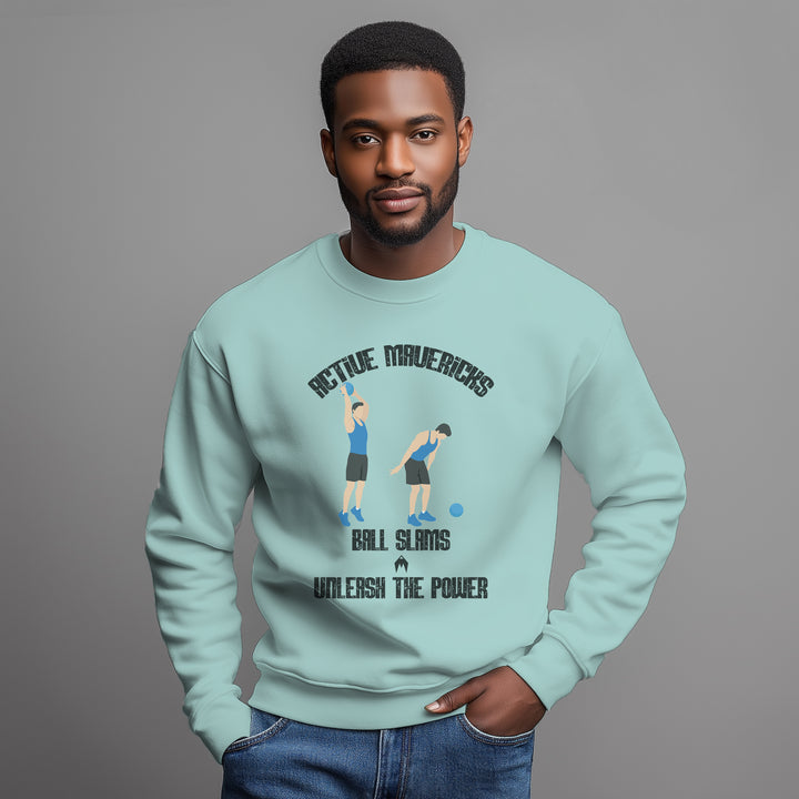 Mens BALL SLAM sweatshirt
