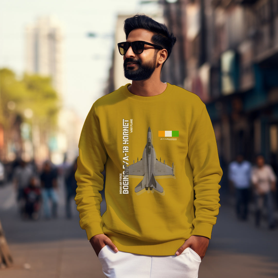 Men's BOEING F/A 18 HORNET Sweatshirt