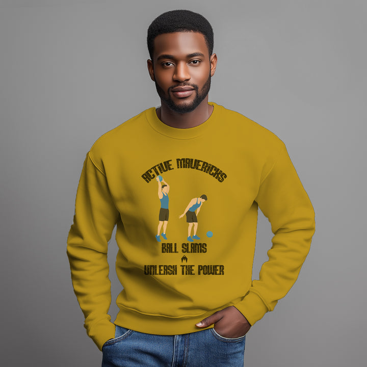 Mens BALL SLAM sweatshirt