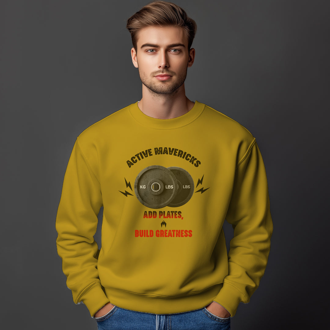 Mens WEIGHT PLATES sweatshirt