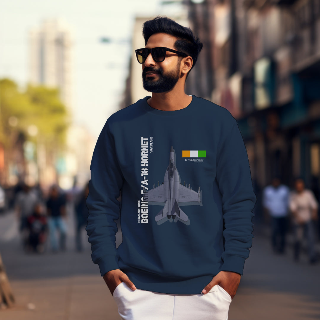 Men's BOEING F/A 18 HORNET Sweatshirt