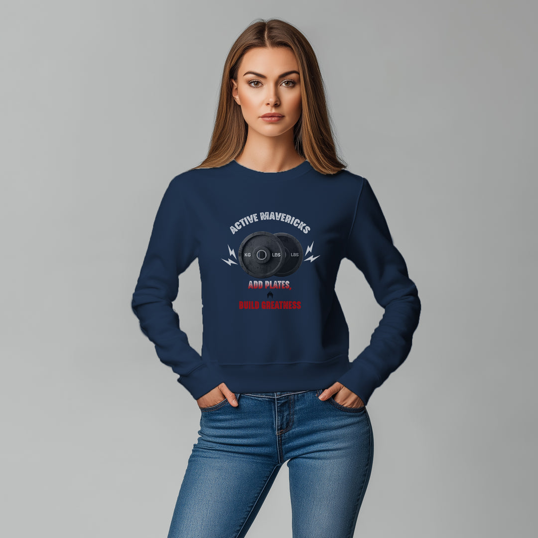 Women's WEIGHT PLATES Sweatshirt