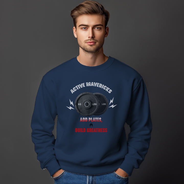 Mens WEIGHT PLATES sweatshirt