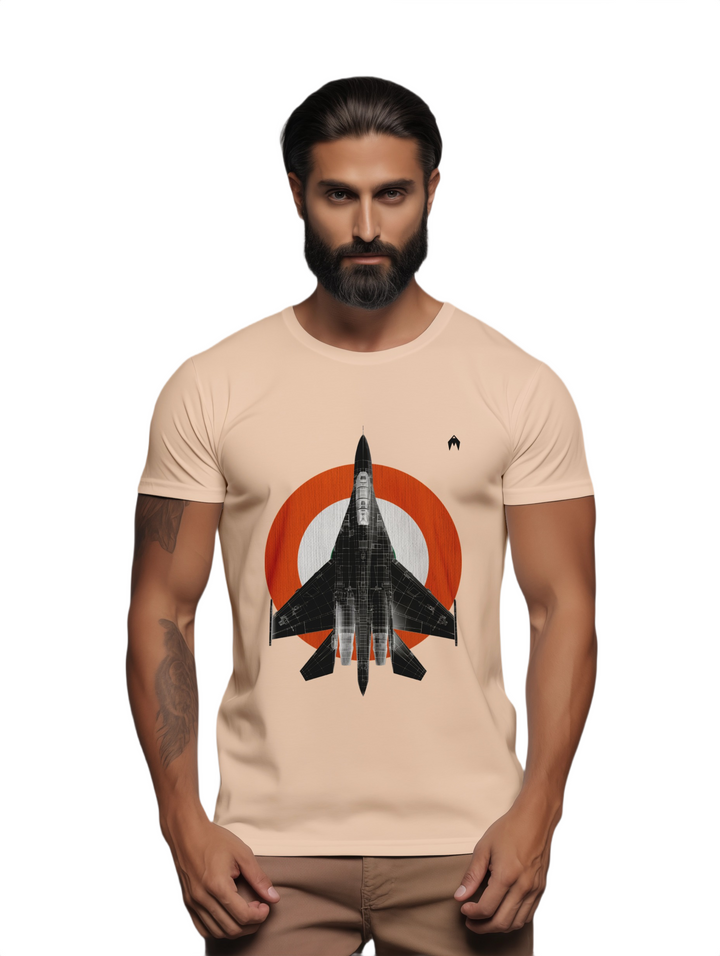 Men's Sukhoi’s Supremacy – The IAF’s Formidable Falcon T-Shirt