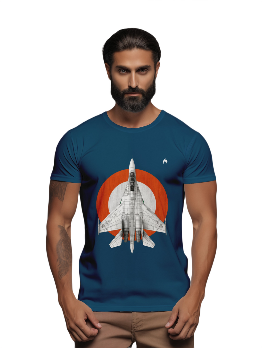 Men's Sukhoi’s Supremacy – The IAF’s Formidable Falcon T-Shirt