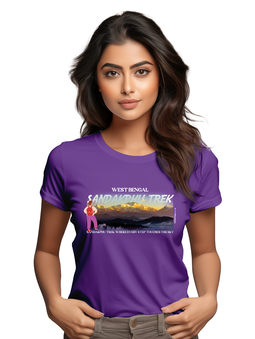 Women's SANDAKPHU TREK : WEST BENGAL T-Shirt