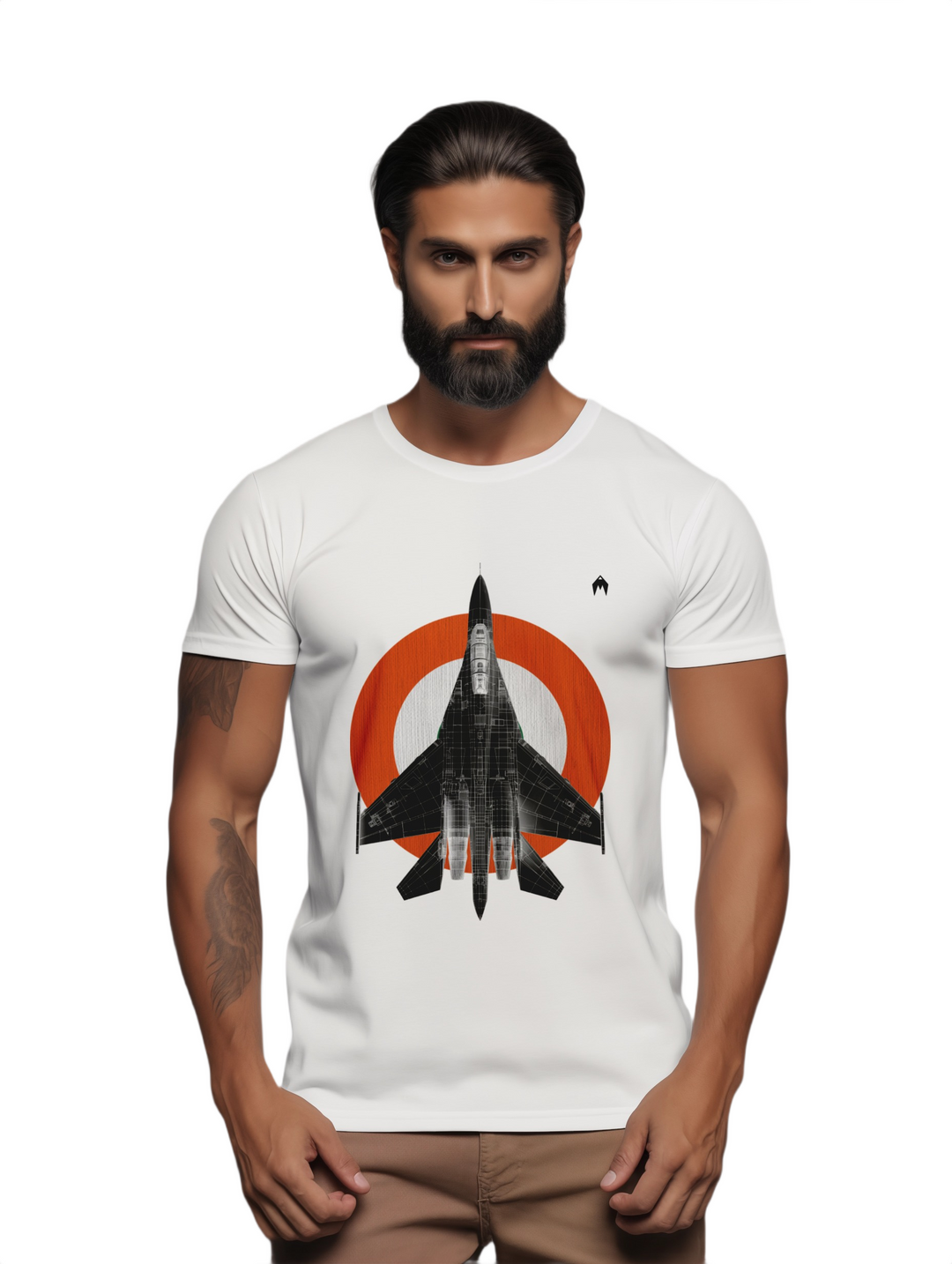 Men's Sukhoi’s Supremacy – The IAF’s Formidable Falcon T-Shirt