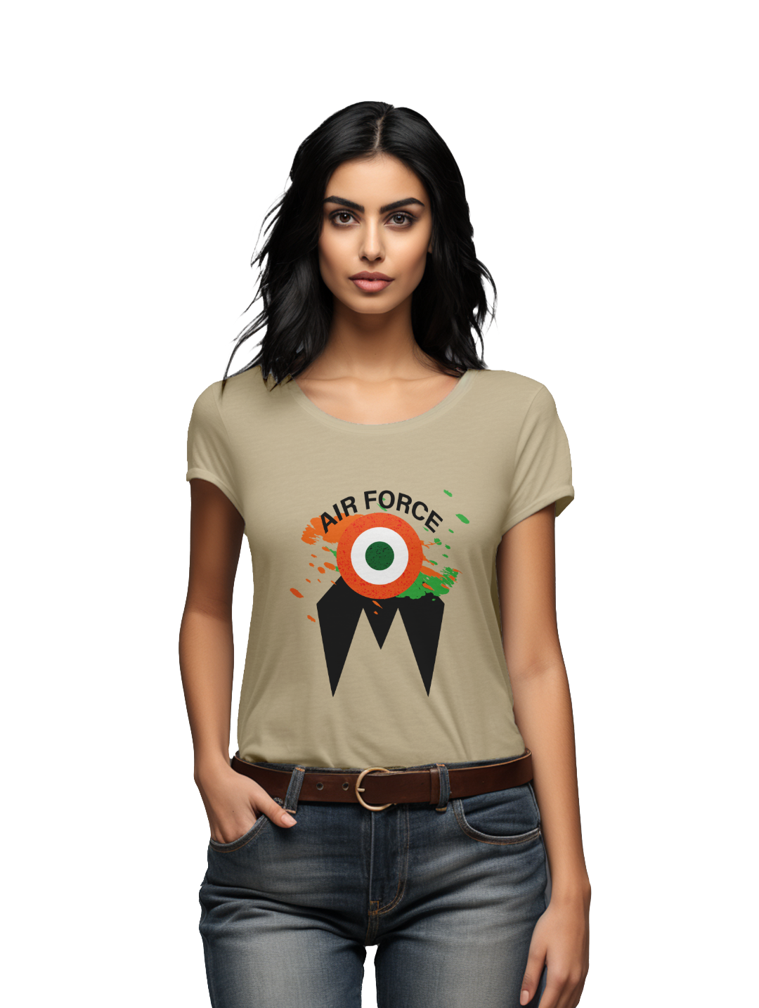 Women's indian airforce T-shirt