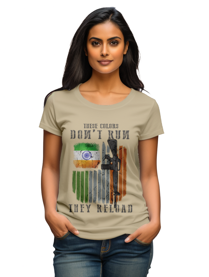 Women's These colors dont run they reload T-Shirts