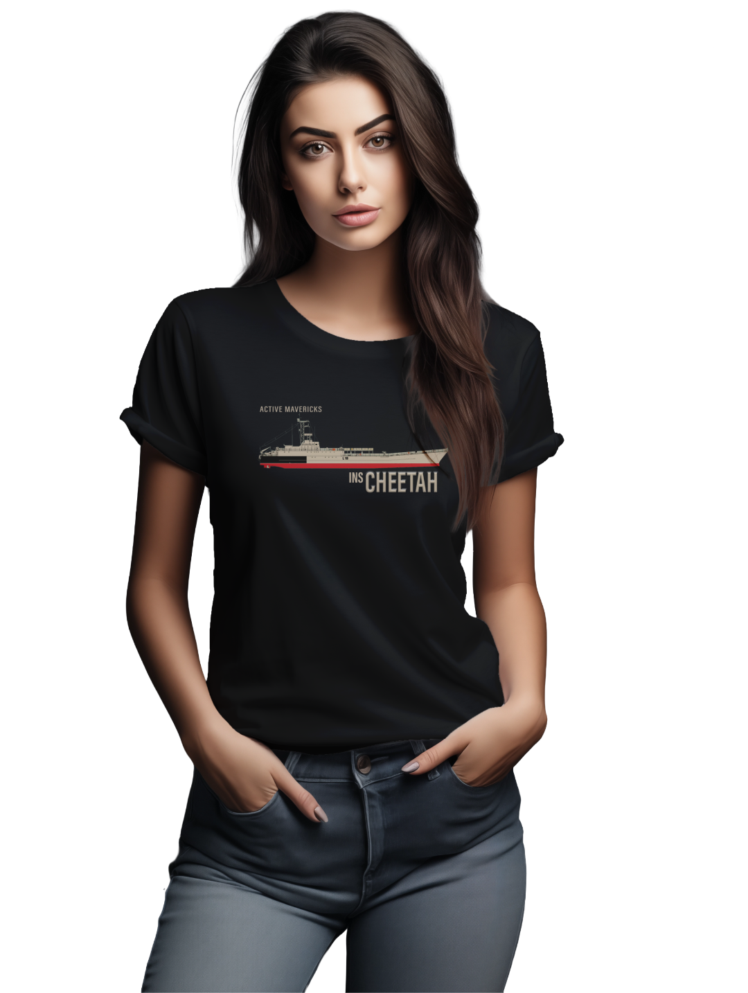 Womens INS Cheetah T-Shirt