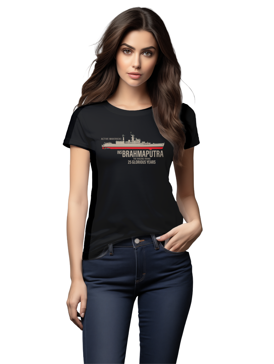 Womens INS Brahmaputra T-Shirt