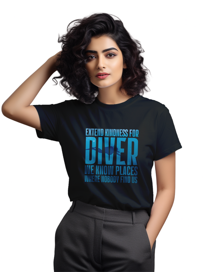 Women's Scuba Diver T-Shirt