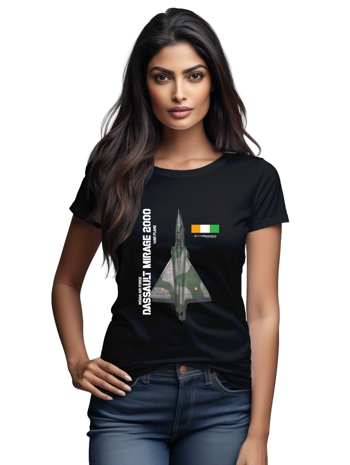 Womens DASSAULT MIRAGE 2000 T-shirt