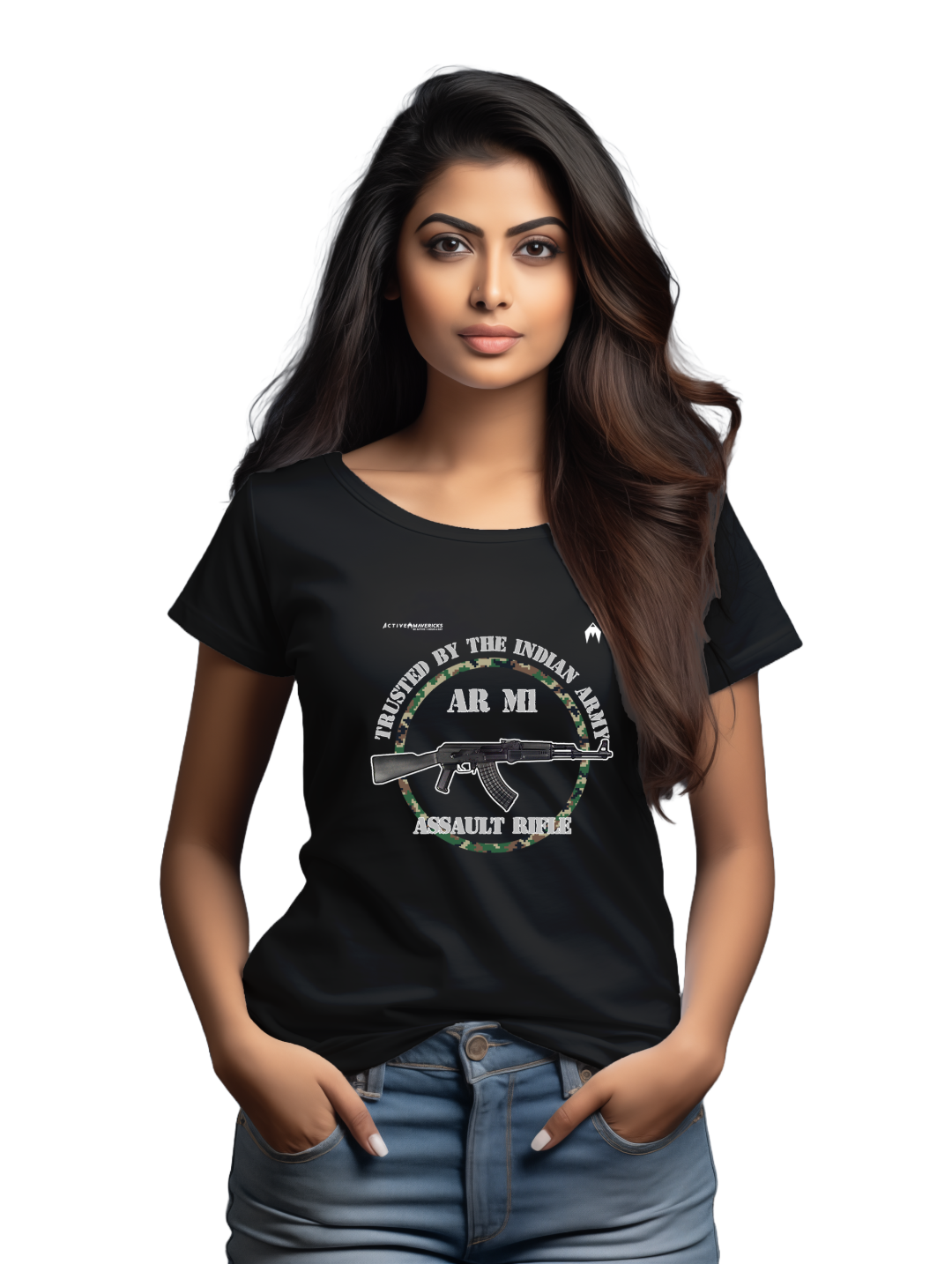 Women's AR M1 ASSAULT RIFLE T-Shirt