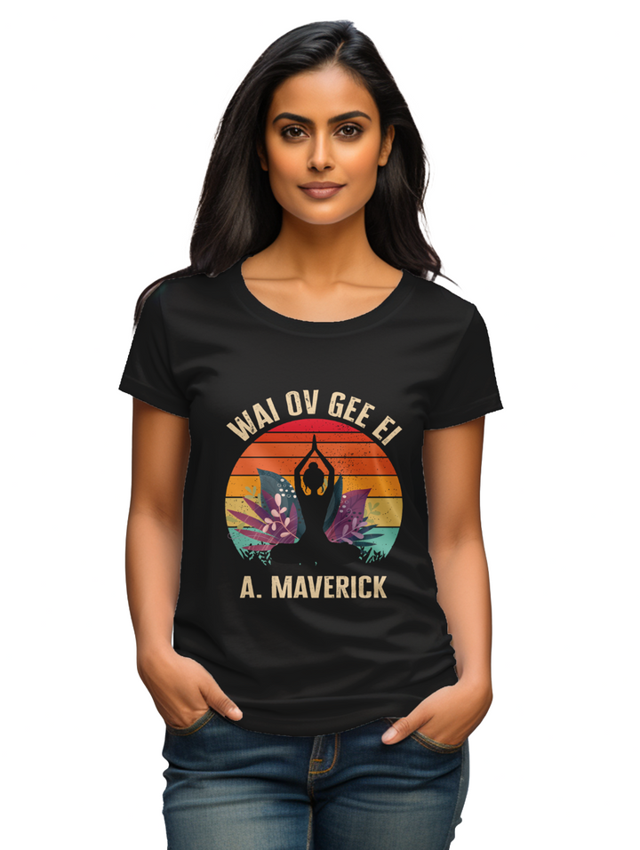 Women's YOGA A.Maverick  t-shirt