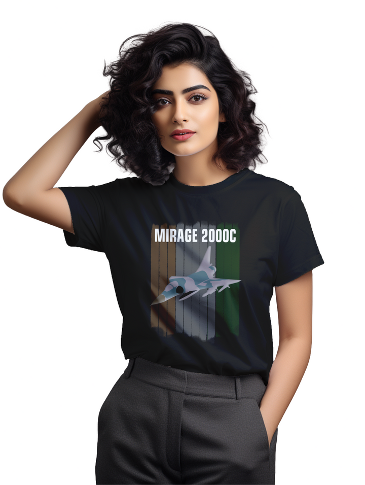 Women's Mirage 2000C Fighter jet T-shirt