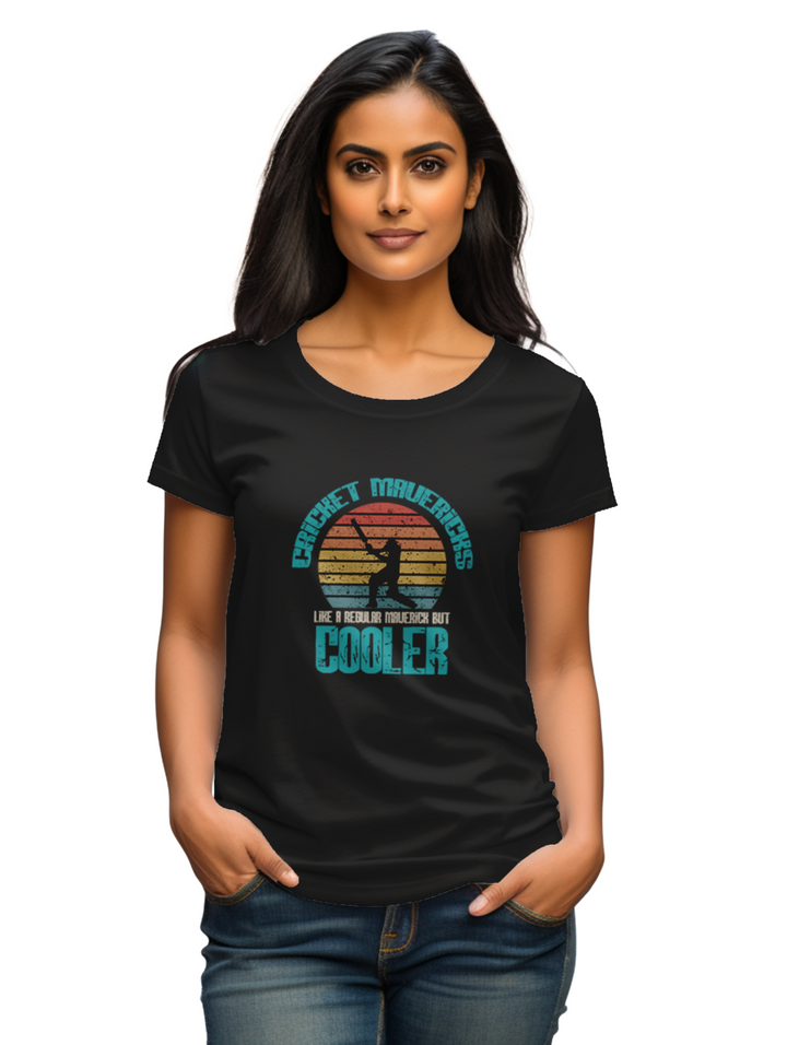 Women's Cricket_Maverick T-shirt