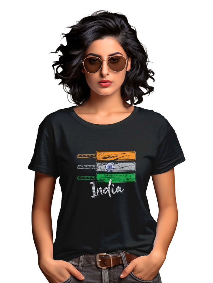 Women's India Cricket T-shirt