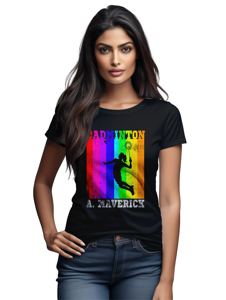 Womens Badminton A. Maverick T-Shirt