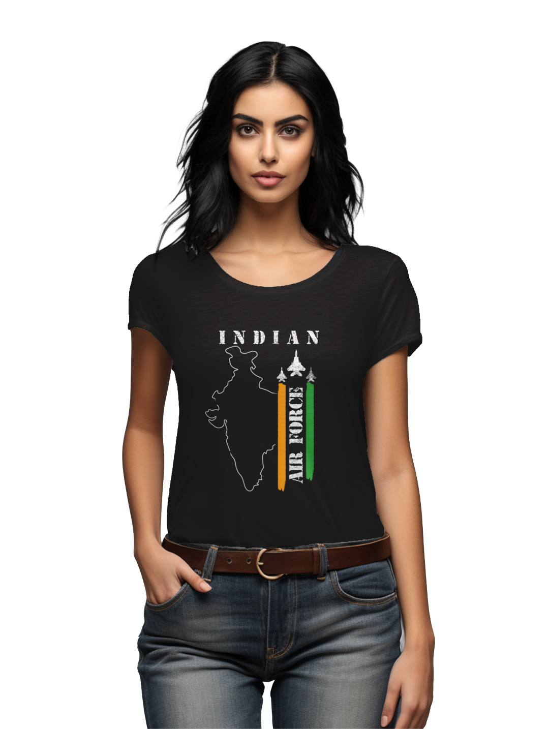 Women's Indian airforce maveric T-shirt