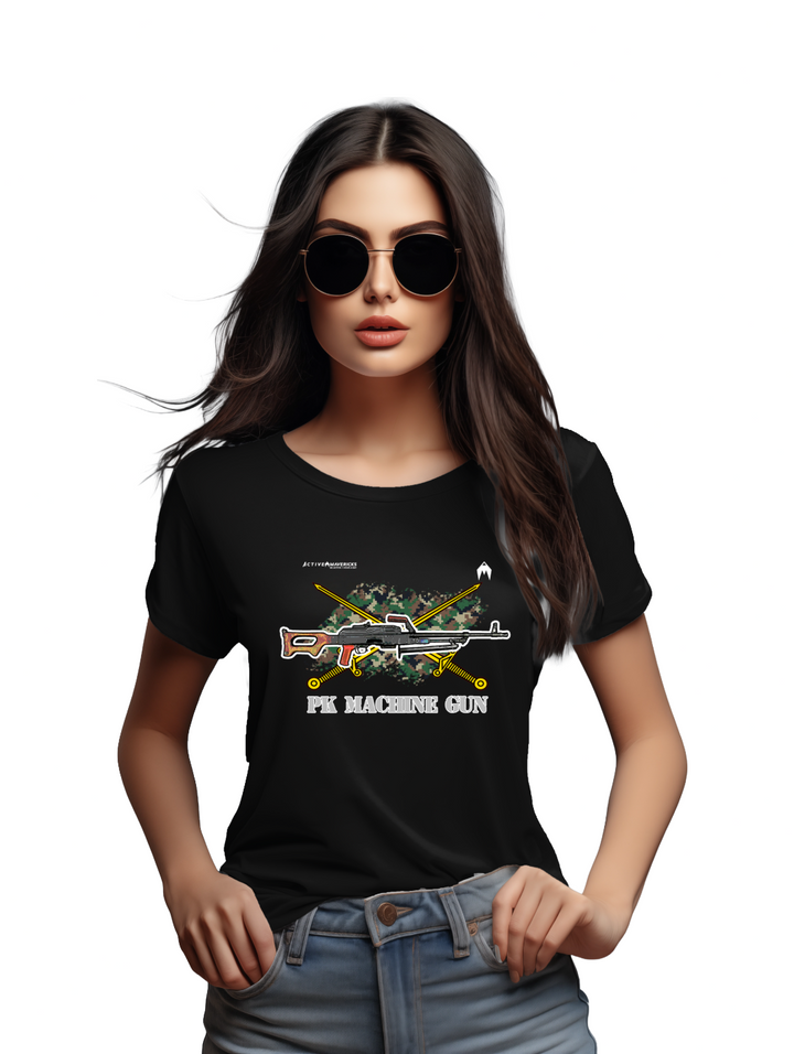 Women's PK MACHINE GUN T-Shirt