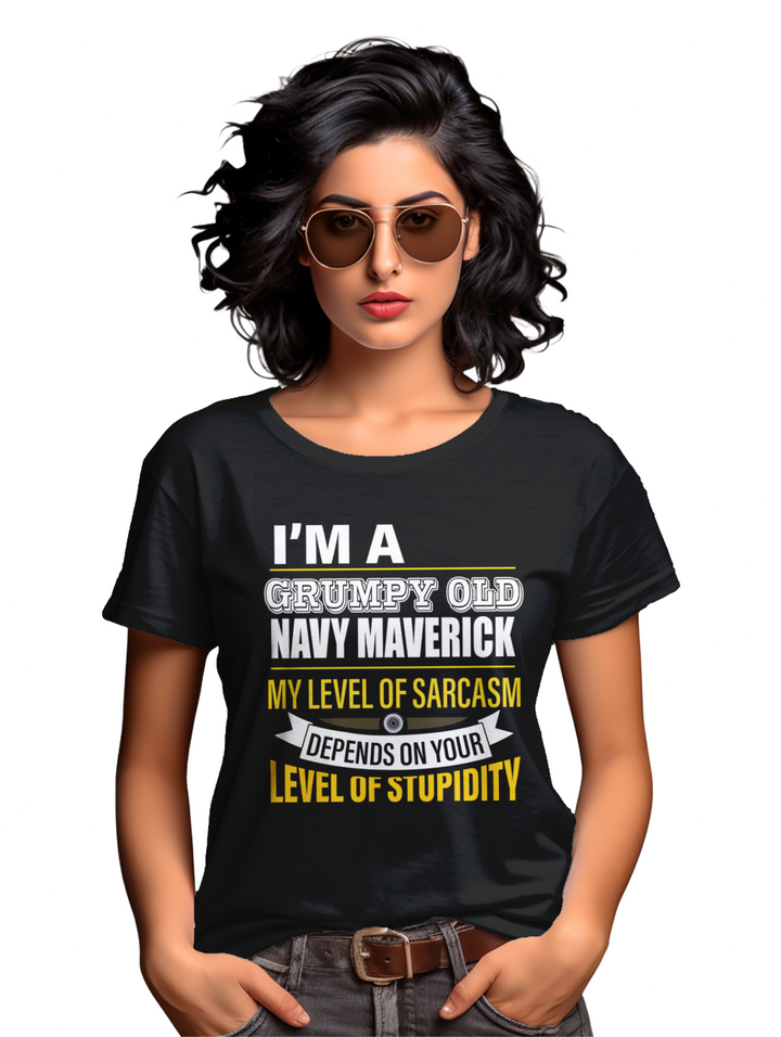 Womens I'm a Navy Maverick T-Shirt