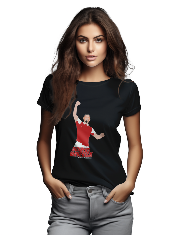 Women's Gunner's Center Back T-Shirt