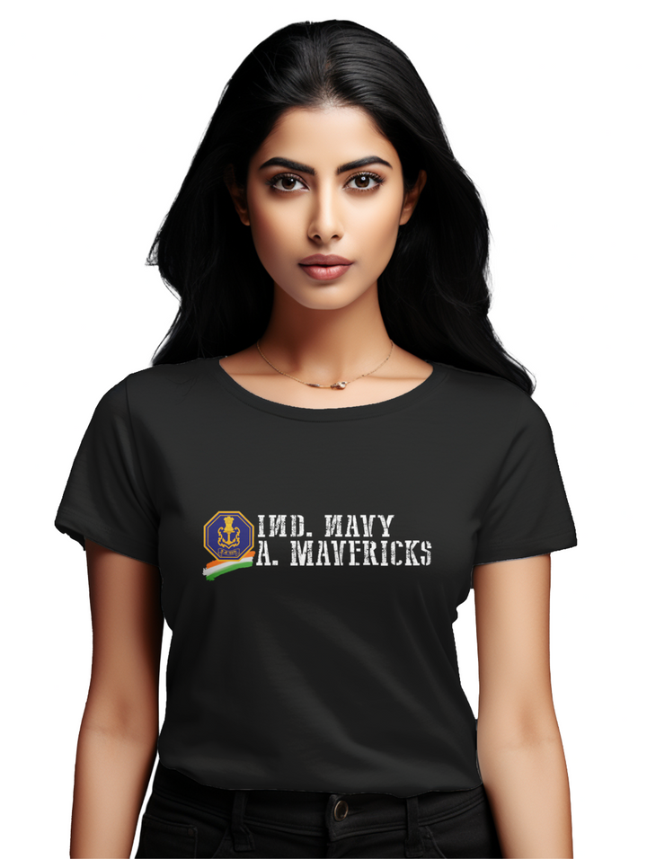 Women's  Ind. Navy A. Maverick T-Shirt