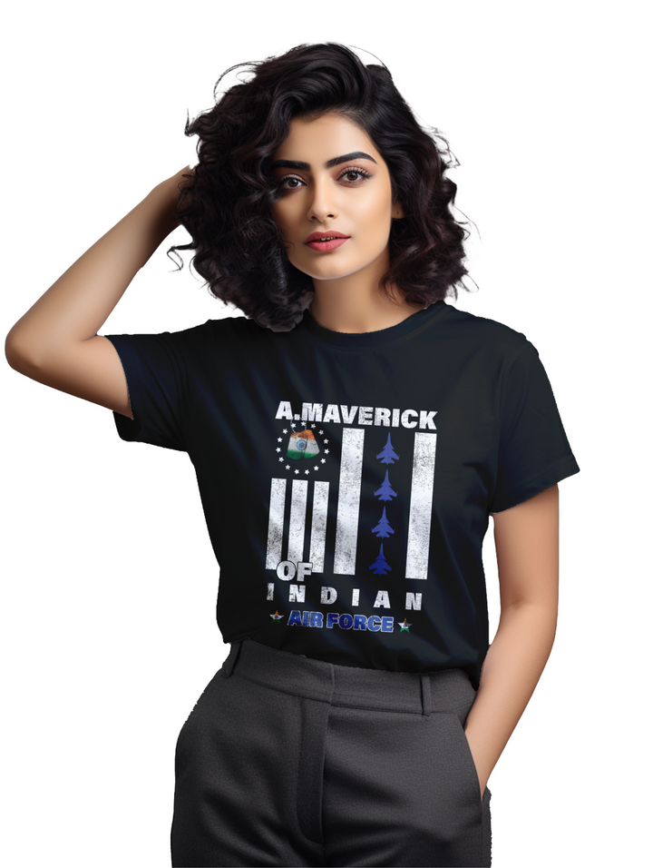 Women's Maverick of Indian Airforce T-shirt